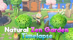 This guide takes a look at the bamboo set recipes in animal crossing new horizons. Creating A Beautiful Natural Zen Garden Timelapse Animal Crossing New Horizons Youtube