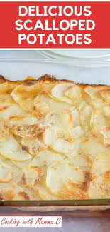 Mom S Scalloped Potatoes Scalloped Potatoes Scalloped Potato Recipes Scalloped Potatoes Without Cheese
