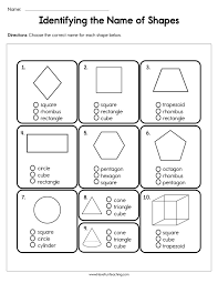 Expression an expression that returns a worksheet object. Identifying The Name Of Shapes Worksheet Have Fun Teaching