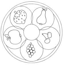 Including research and all other steps, she spent a. Kostenlose Malvorlage Mandalas Mandala Obst Zum Ausmalen