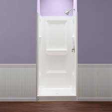 24 x 36 shower stall. E L Mustee Sons 736wht
