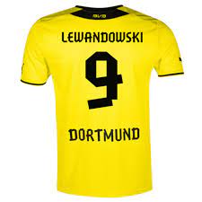 Robert had to be the number one at his new club. Lewandowski Borussia Dortmund Jersey