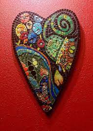 There S Something Free Inside Of Me Mosaic Art Mosaic Heart Art