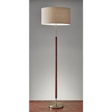 Adesso Hamilton 65 In Metal Floor Lamp 3377 15 The Home Depot Metal Floor Lamps Floor Lamp Unique Floor Lamps