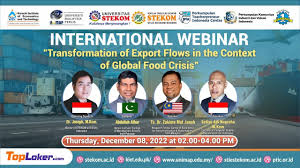 International Webinar : “Transformation of Export Flows in the Context of  Global Food Crisis”
