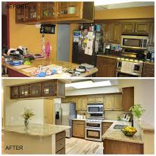 Occupied Home Staging Project Before And After The Kitchen Was De Cluttered So That The Beautiful Granite Countertops And Stainless Home Staging Staging Home