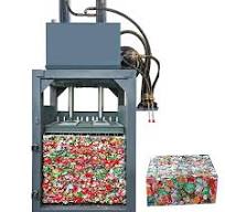 Hydraulic Vertical Plastic Bottle Baler Straw Waste Paper Compactor Machine  for Sales