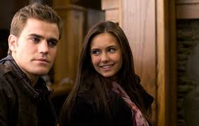 The vampire diaries season 4 stefan elena in the woods deleted scene sub ita hd720. Hd Wallpaper Nina Dobrev The Vampire Diaries Elena Gilbert Paul Wesley Stefan Salvatore 2000x1266 Entertainment Tv Series Hd Art Wallpaper Flare