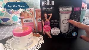 اسهل الطرق لازالة و نزع الشعر من الجسم الة براون Silk Epil Braun ماكينة بروان سيلك ابيل Youtube