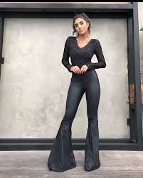 Calça De Couro Boca De Sino Pin On A Flare Affair 46