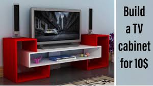 To hang your new diy wall mounted tv cabinet on the wall simply lift and place it onto the cleat mounted to the wall. 15 Diy Tv Cabinet Design Modern Tv Wall Units Youtube