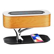 Buy 26 led desk lamp wireless charging night light foldable bedside light with 5 modes at walmart.com. Review Bluetooth Speaker With Qi Wireless Charger Cshidworld Super Bass Stereo Speaker Dimmable Led Desk Lamp Touch Sensitive Control Night Light Bedside Lamp For Iphone 8 8plus And Iphone X I M Showing