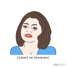Miss spain contestant falls into the pool while attempting catwalk twirl. Reasons To Use The Crying In Spanish Meme Popsugar Latina