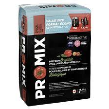 For containers, vegetables, fruits and herbs Pro Mix Premium Organic Vegetable And Herb Mix 112 L 4981701 Rona