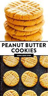 Peanut Butter Cookies Recipe Gimme Some Oven Recipe Peanut Butter Cookies Peanut Butter Cookie Recipe Butter Cookies