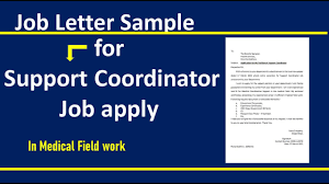 Aug 05, 2021 · latest updates : Application For Support Coordinator Job In Medical Department Letter For Support Coordinator Job Youtube