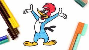 Feel free to print and color from the best 33+ woody woodpecker coloring pages at getcolorings.com. Colouring Woody Woodpecker Colouring Book Pages For Kids Youtube