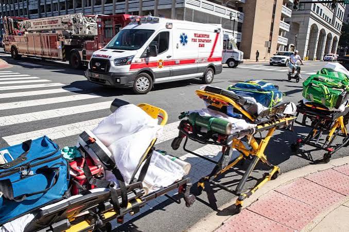 Two people shot, one dead at Delaware hospital as cops launch frantic manhunt for gunman