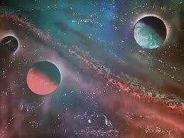 How To Spray Paint An Epic Galaxy Spray Paint Art Tutorial Painting With Oil Paints