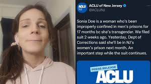 ACLU Represented Transgender Terrorist, Diaper Fetishist To Secure Gender  Self-Identification In NJ Women's Prison