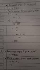 Segitiga tersebut dinamakan segitiga pascal. 1 Dari Angka Angka 2 3 4 5 6 Dan 7 Akan Dibentuk Bilangan Asli Yang Terdiri Dari Tiga Angka Brainly Co Id