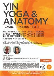 Hoop of certified and inspired teachers! Yin Therapyyin Yoga Anatomy Teacher Training I English Auckland New Zealand