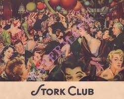 Stork Club, New York 1950s | Vintage Menu Art