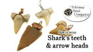 how to wire wrap shark teeth arrow