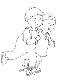 12 best ausmailder caillou images on pinterest. Free Printable Caillou Coloring Pages For Kids