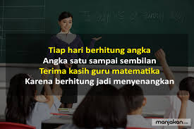 Simak, pantun untuk guru terlengkap disini. Pantun Pendidikan Sekolah