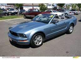 Windveil Blue Metallic Light Graphite Ford Mustang V6 Premium Convertible 2006 Ford Mustang Blue Mustang Ford Mustang V6