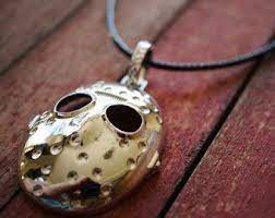 Horror On Etsy A Global Handmade And Vintage Marketplace Horror Necklace Leather Chain Necklace