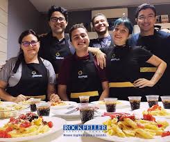 The day's cooking class is with new orleans' chef justin devillier, who's kicking. Rockfeller Fortaleza Let S Cook Learn English And Eat A Turma Do Teacher Flavio Arrasou No Cooking Class De Hoje They Cooked Some American Pasta And Spoke A Lot Of English