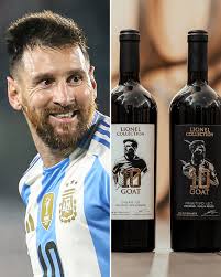 Lionel Messi has released out his own 'GOAT' wine collection, MM  Winemaker🍷🐐