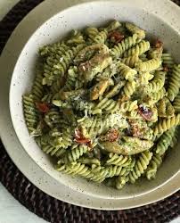 Maybe you would like to learn more about one of these? Chicken Pesto Fusilli Mischef Amo