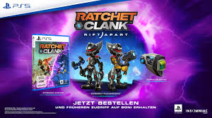 Rift apart is an upcoming game in the ratchet & clank series, announced june 11, 2020. Ps5 Ratchet Clank Rift Apart Bonus Edition