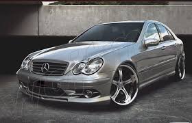 Mercedes Benz C W203 Amg Look Front Bumper Benz C Mercedes Benz