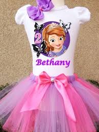 Birthday Clothes For Girls Sofia Birthday Shirt Princess Sofia Birthday Birthday Tutu Outfit 1st Birthday Outfits