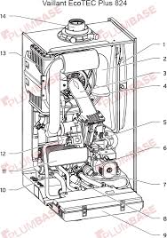 68 h.4 wiring diagram, product with integrated. Vaillant Ecotec Plus 831 Manual Exploded Views And Parts List