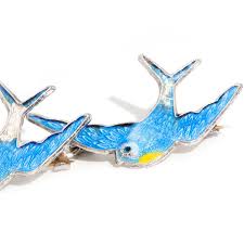 bluebird brooch