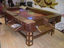 It's a gaming table that gets the job done and looks great while doing it. Gaming Room Tables Novocom Top