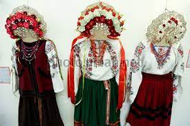 They used a special cloth for it with different patterns. Photo Traditional Ukrainian Wedding Dress Unian