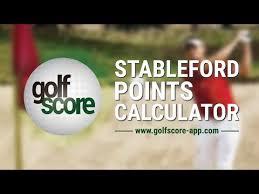 Golf Score App Stableford Points Calculator Youtube