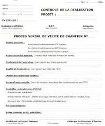 Pv De Visite Chantier Exemples En Word Doc Et Pdf Word Doc Autocad How To Plan
