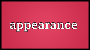 Image result for APPEARANCE