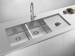 Sinks with drainboards are also ideal for drying dishes, as the sloping surface allows extra water to flow back into the bowl. Supply Double Bowl Kitchen Stainless Steel Sink With Drainboard Factory Quotes Oem