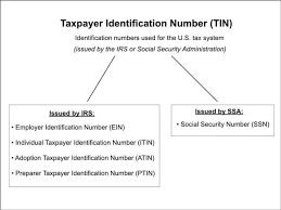 Taxpayer identification number (tin) & ein: Tin Ssn Ein And Itin Taxpayer Id Numbers Llc University