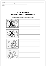 Dois anos depois, o dia foi celebrado pela primeira vez. Atividades Para Imprimir Meio Ambiente Para 3Âº Ano So Escola