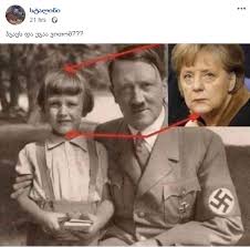 Her grandfather ludwig kazmierczak was polish, and fought against the germans in world war i. Is Young Girl Posing With Hitler Angela Merkel Drupal