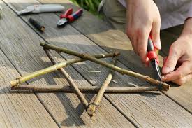 Hierzu bauten wir ihnen im sicheren. Weihnachtsstern Basteln Nabu